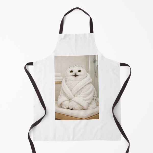 Item preview, Cozy Bathrobe Snowy Owl designed and sold by Sillytoe.