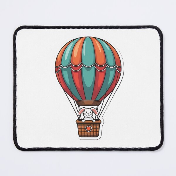 Item preview, rabbit in balloon designed and sold by kidoramagic.