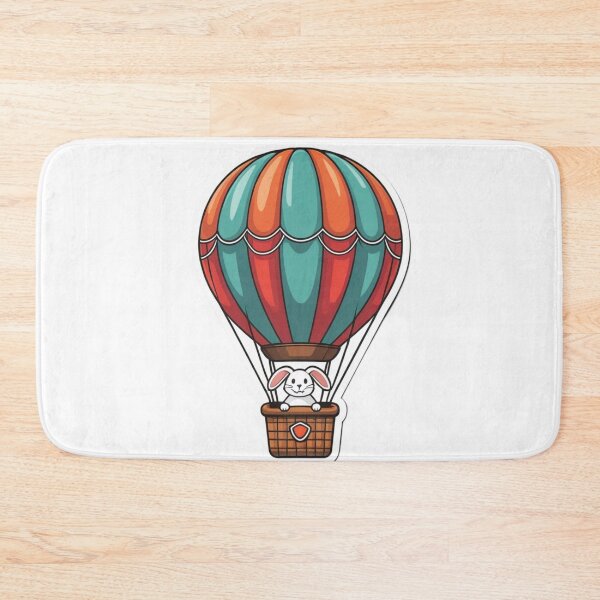 Item preview, rabbit in balloon designed and sold by kidoramagic.