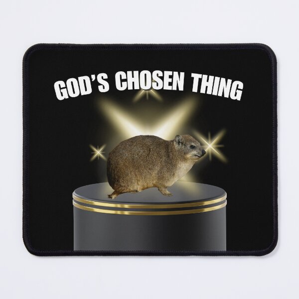 Item preview, GOD'S CHOSEN ANIMAL THE HYRAX designed and sold by SketchySparrow.