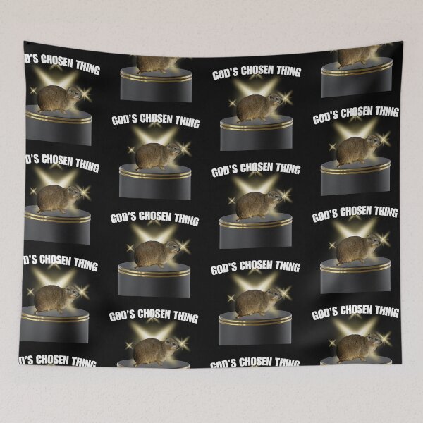 Item preview, GOD'S CHOSEN ANIMAL THE HYRAX designed and sold by SketchySparrow.