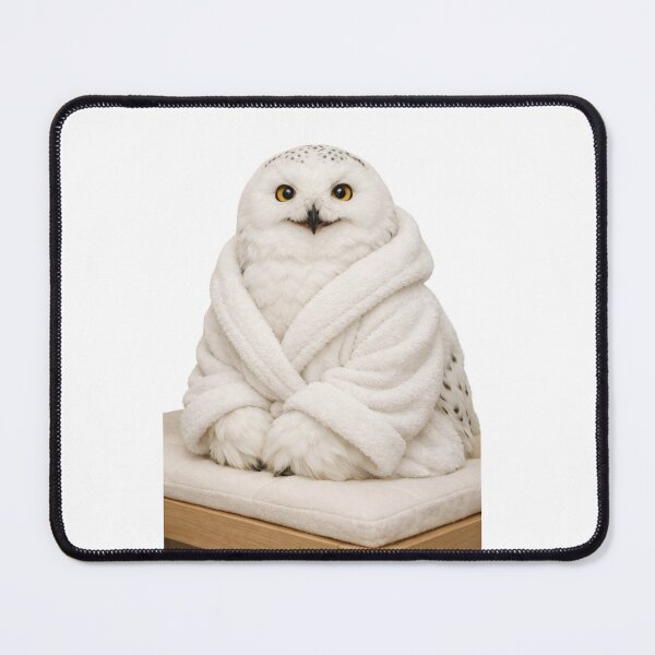Item preview, Bathrobe Snowy Owl designed and sold by Sillytoe.