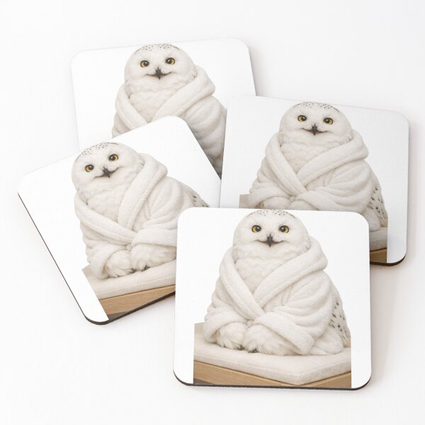Item preview, Bathrobe Snowy Owl designed and sold by Sillytoe.