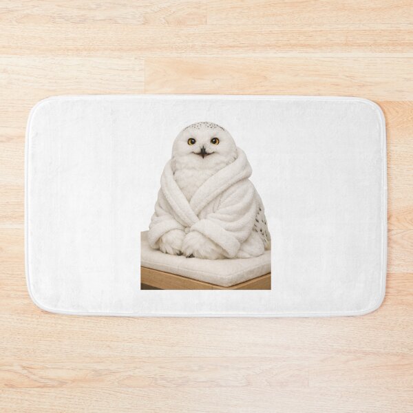 Item preview, Bathrobe Snowy Owl designed and sold by Sillytoe.