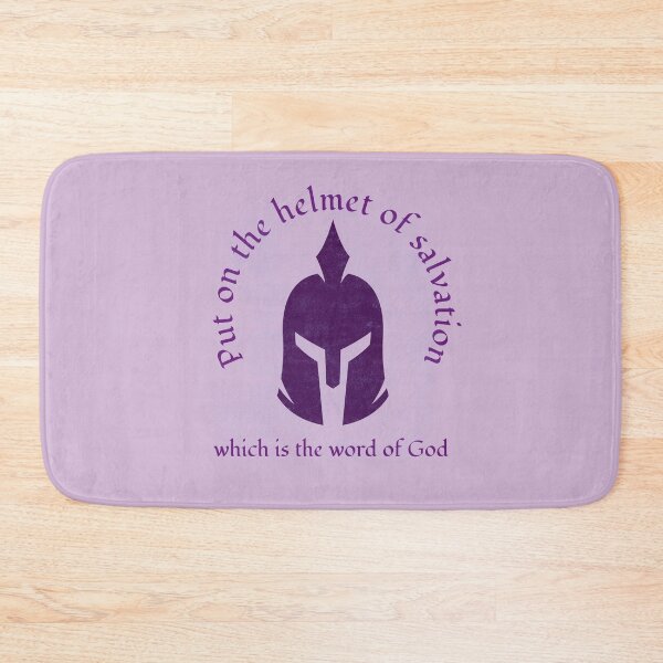 Item preview, Copy of Put on the helmet of salvation Purple designed and sold by Kingdompurpose.