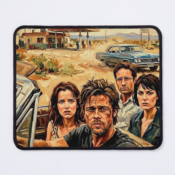 Item preview, Kalifornia Retro 1990s Psychological Thriller Road Movie Tribute Art Poster designed and sold by Art's Diner.