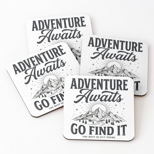 Item preview, Adventure Awaits Go Find It designed and sold by PlushFutura.