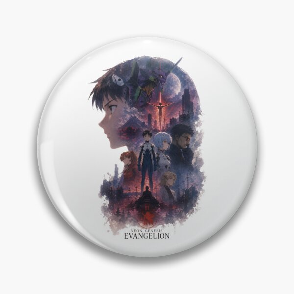 Item preview, Neon Genesis Evangelion Death And Rebirth designed and sold by EchoMyriadArt.
