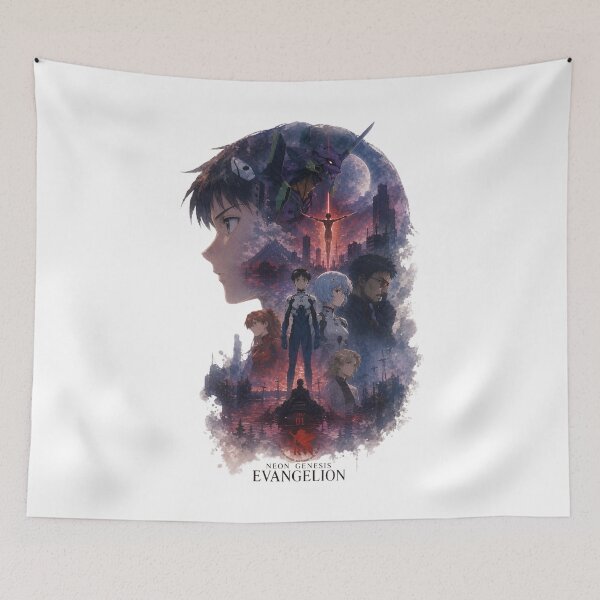 Item preview, Neon Genesis Evangelion Death And Rebirth designed and sold by EchoMyriadArt.