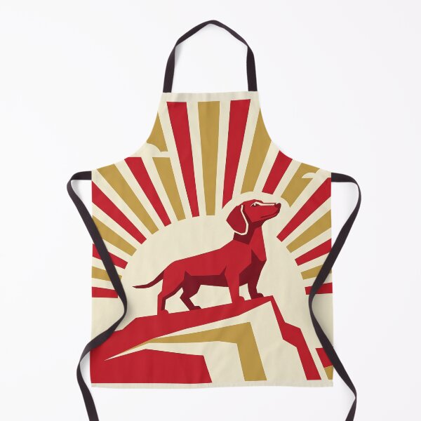 Item preview, Minimalist Hero Dachshund Poster designed and sold by NovaShiftDesign.