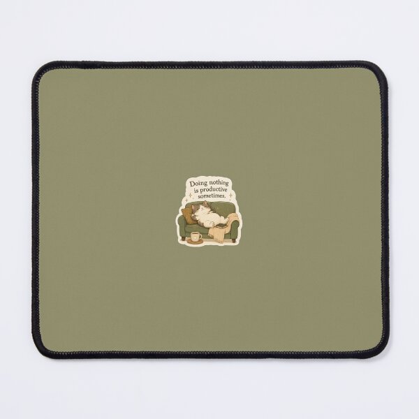 Item preview, cozy cat doing nothing designed and sold by lumahouse.