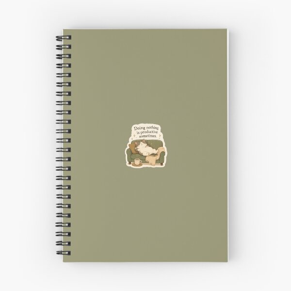 Item preview, cozy cat doing nothing designed and sold by lumahouse.