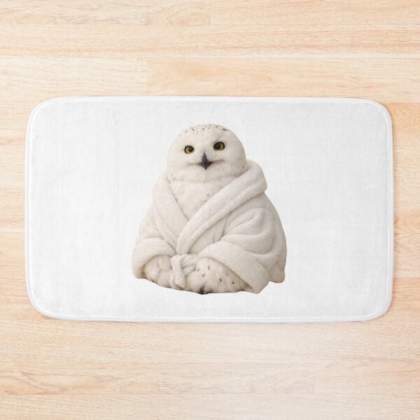 Item preview, Comfy Bathrobe Snowy Owl designed and sold by Sillytoe.