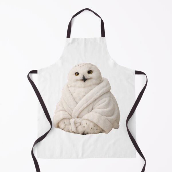 Item preview, Comfy Bathrobe Snowy Owl designed and sold by Sillytoe.