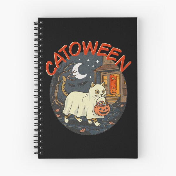 Item preview, Retro Catoween Trick or Treat  designed and sold by Mimo & Co..