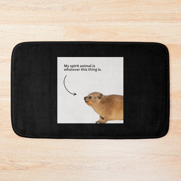 Item preview, Spirit animal Hyrax designed and sold by SketchySparrow.