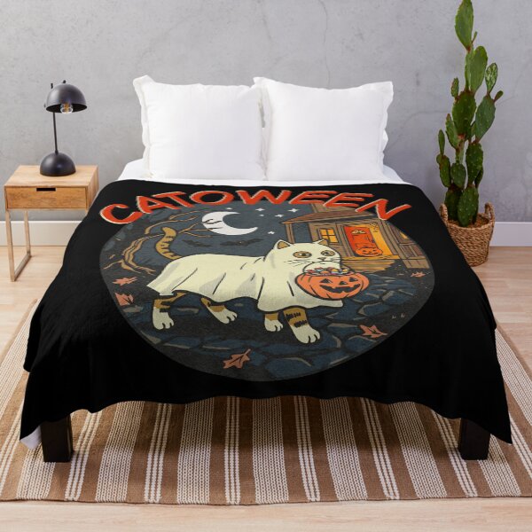 Item preview, Retro Catoween Trick or Treat  designed and sold by Mimo & Co..