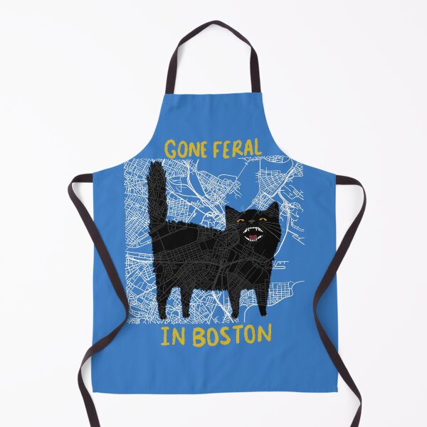 Item preview, Gone Feral in Boston Cat designed and sold by KilkennyCat Art.