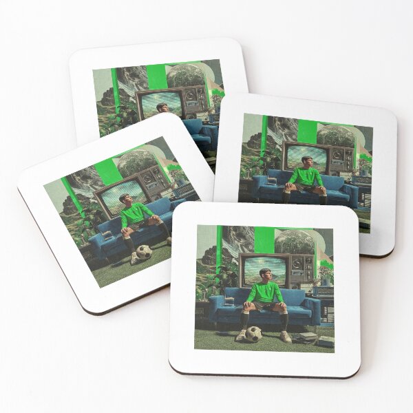Item preview, Vintage Football Art Boy Day Dreaming in Green Kit designed and sold by 67prints.