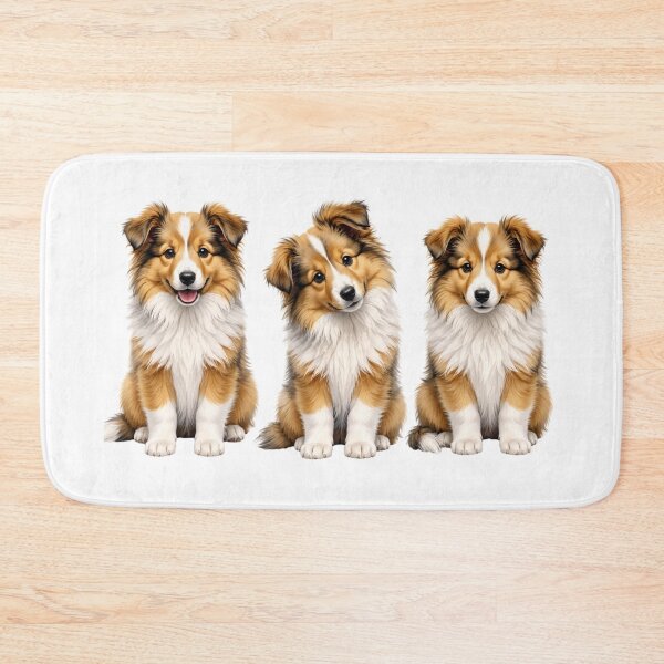 Item preview, Three Little Hearts: Shelties designed and sold by SabraDD.