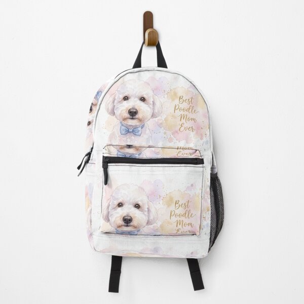 Item preview, Soft Pastel Poodle Watercolor Art – Best Poodle Mom Ever Apparel designed and sold by NovaShiftDesign.