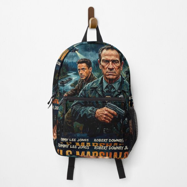 Item preview, U.S. Marshals Retro Action Thriller Tribute Art Movie Poster designed and sold by Art's Diner.