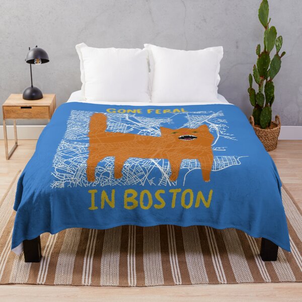 Item preview, Gone Feral in Boston Cat Orange designed and sold by KilkennyCat Art.
