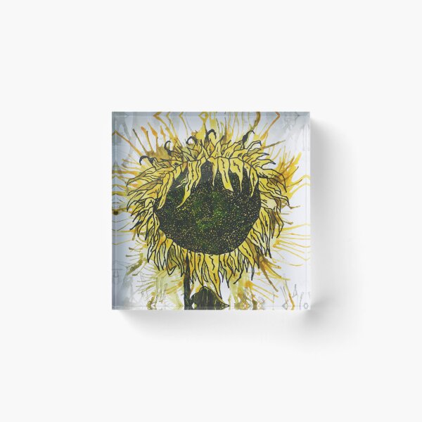 Item preview, Wilting Sunflower designed and sold by ElvisSantanaArt.
