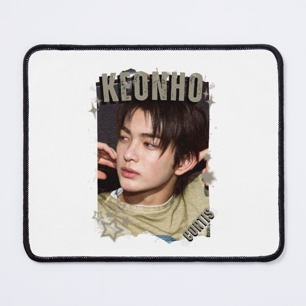 Item preview, CORTISs Keonho Kpop Boy Group Black and White Collage Digital Art Portrait designed and sold by AJUNICE STUDIO.