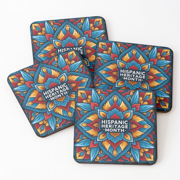 Item preview, Hispanic Heritage Month Talavera Tile Folk Art Design designed and sold by Boddicca.