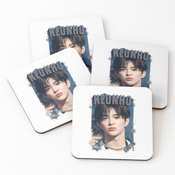Item preview, CORTISs Keonho Kpop Boy Group Black and White Collage Digital Art Portrait designed and sold by AJUNICE STUDIO.
