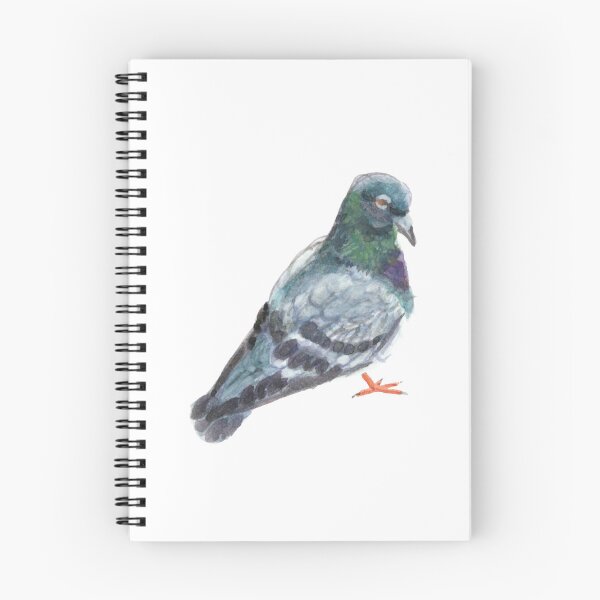 Item preview, Gouache pigeon designed and sold by Madements.