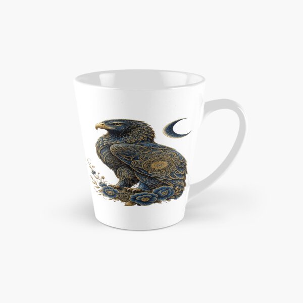 Item preview, Sea Blue & Gold Eagle | Premium Mandala Eagle | Luxury Boho Graphic | T-Shirt & Hoodie Design designed and sold by Lifehackerplus1.