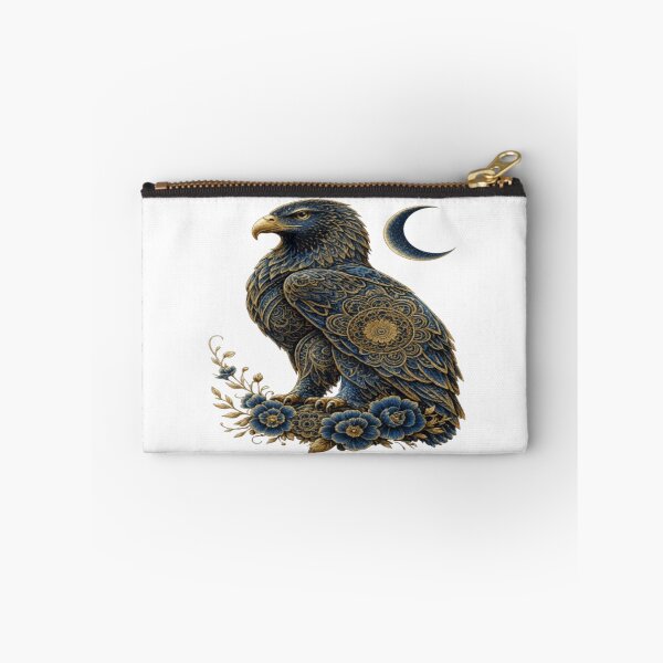 Item preview, Sea Blue & Gold Eagle | Premium Mandala Eagle | Luxury Boho Graphic | T-Shirt & Hoodie Design designed and sold by Lifehackerplus1.