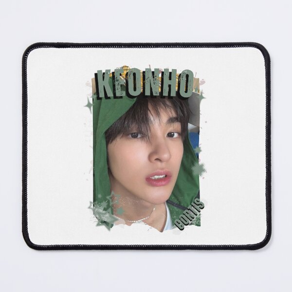 Item preview, CORTISs Keonho Kpop Boy Group Black and White Collage Digital Art Portrait designed and sold by AJUNICE STUDIO.