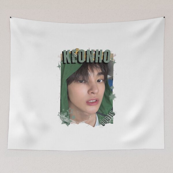 Item preview, CORTISs Keonho Kpop Boy Group Black and White Collage Digital Art Portrait designed and sold by AJUNICE STUDIO.