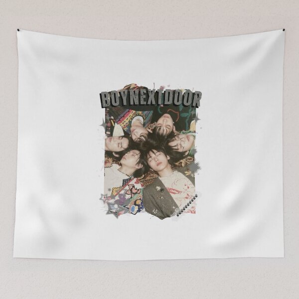 Item preview, BoyNextDoorr Kpop Boy group digital art korean pop art designed and sold by AJUNICE STUDIO.