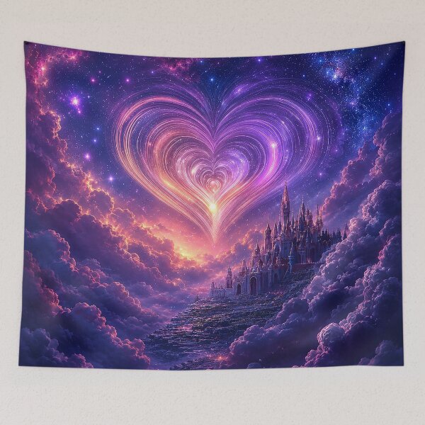 Item preview, Celestial Heartlight Castle designed and sold by BlissBlvdShop.