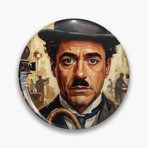 Item preview, Chaplin Retro Biographical Drama Tribute Art Movie Poster designed and sold by Art's Diner.