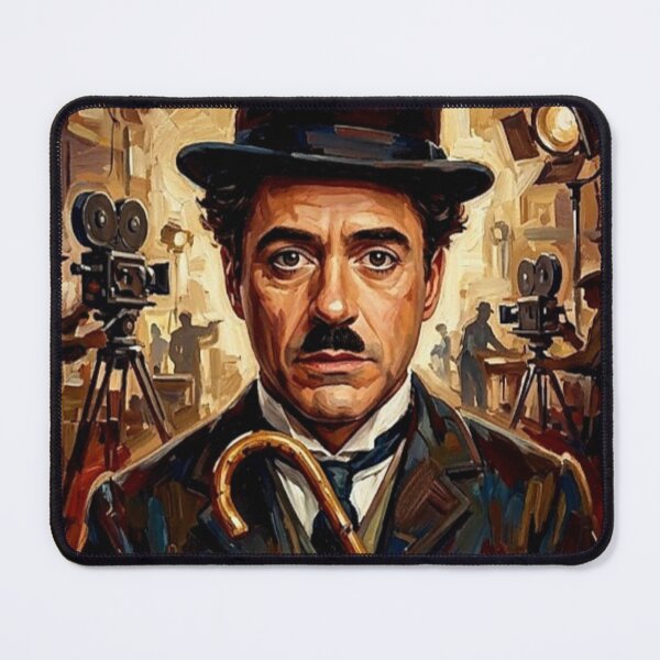 Item preview, Chaplin Retro Biographical Drama Tribute Art Movie Poster designed and sold by Art's Diner.