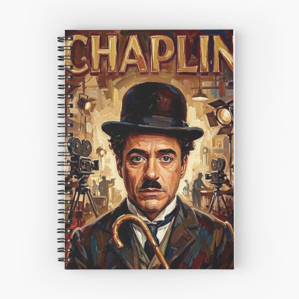 Item preview, Chaplin Retro Biographical Drama Tribute Art Movie Poster designed and sold by Art's Diner.
