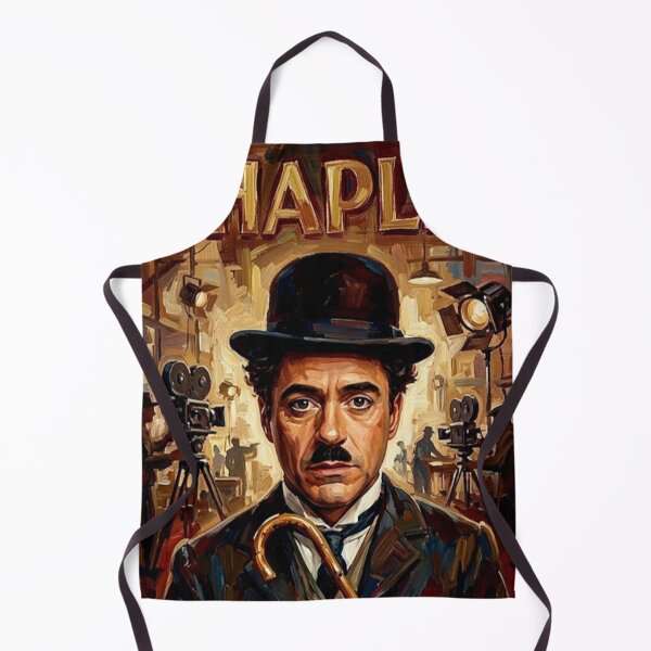 Item preview, Chaplin Retro Biographical Drama Tribute Art Movie Poster designed and sold by Art's Diner.