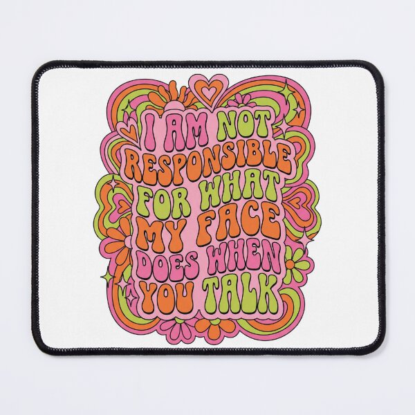 Item preview, Psychedelic Expressive Face Humor designed and sold by Soren Graft.