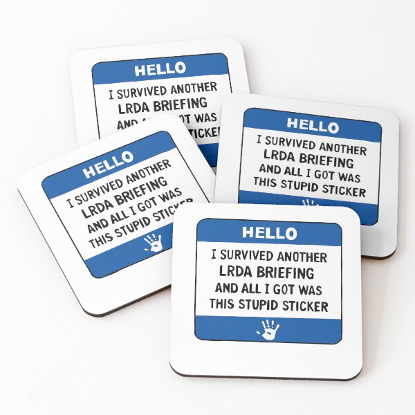 Item preview, I survived another LRDA meeting Asterism designed and sold by idaslibrary.