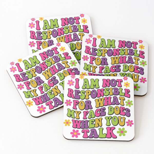 Item preview, Groovy Facial Expressions Humor designed and sold by Soren Graft.