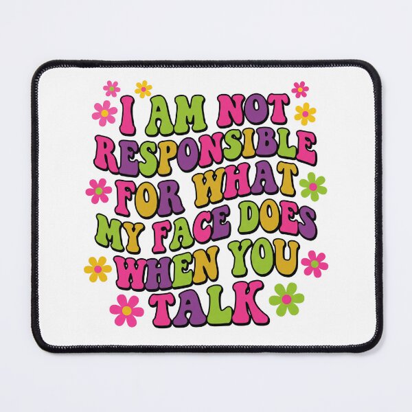 Item preview, Groovy Facial Expressions Humor designed and sold by Soren Graft.
