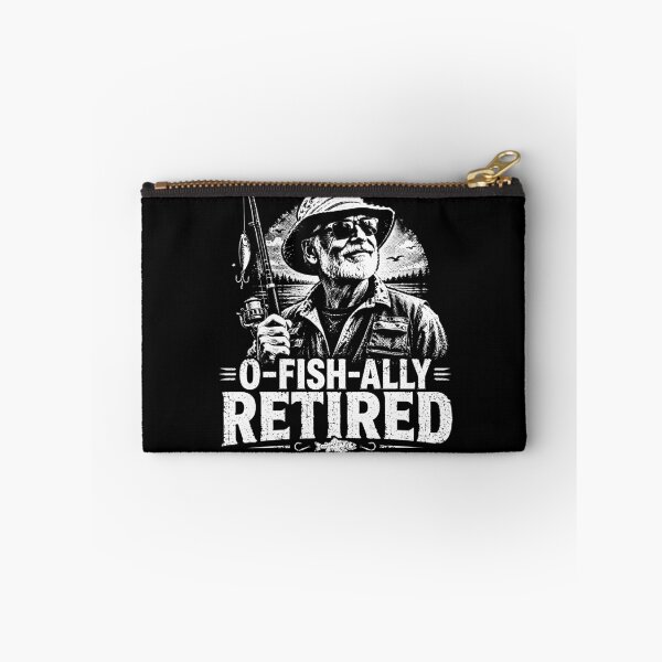 Item preview, O-Fish-Ally Retired – Funny Fishing Retirement Gift for Fisherman designed and sold by PosiMCreations.