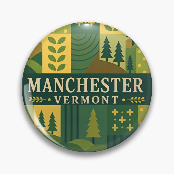Item preview, Manchester Vermont designed and sold by Broken Antler Designs .