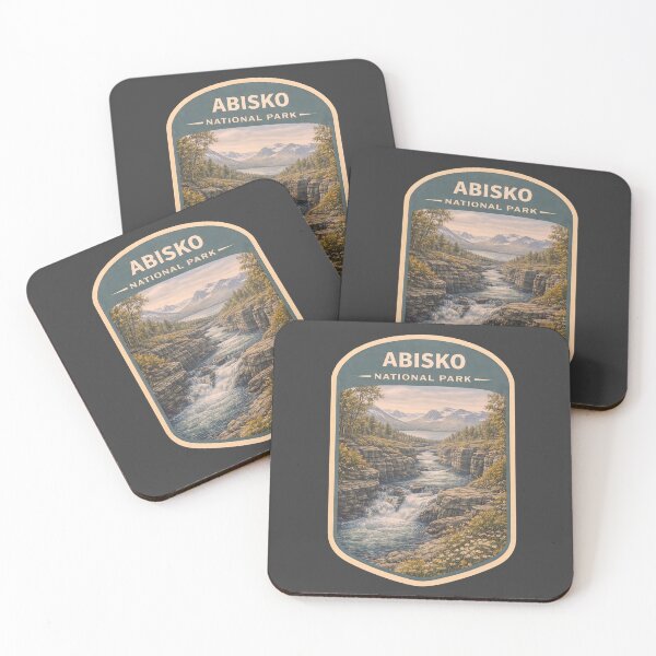 Item preview, Vintage Sweden National Park Travel Print: Abisko  designed and sold by PinUpPizzazz.