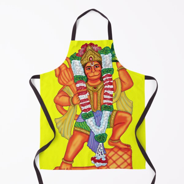 Item preview, Lord Hanuman Artwork | Divine Hindu God Digital Painting Illustration designed and sold by Harshit_Digital_Arts.